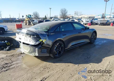 2025 Lucid Air Pure z USA, uszkodzony, nr VIN 50EA1PGA5SA005695